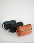 Leather Toiletry Bag  - Leather Neceser - Dopp Kit - Cosmetic Bag