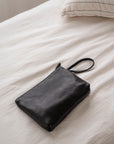 Leather clutch - Mar