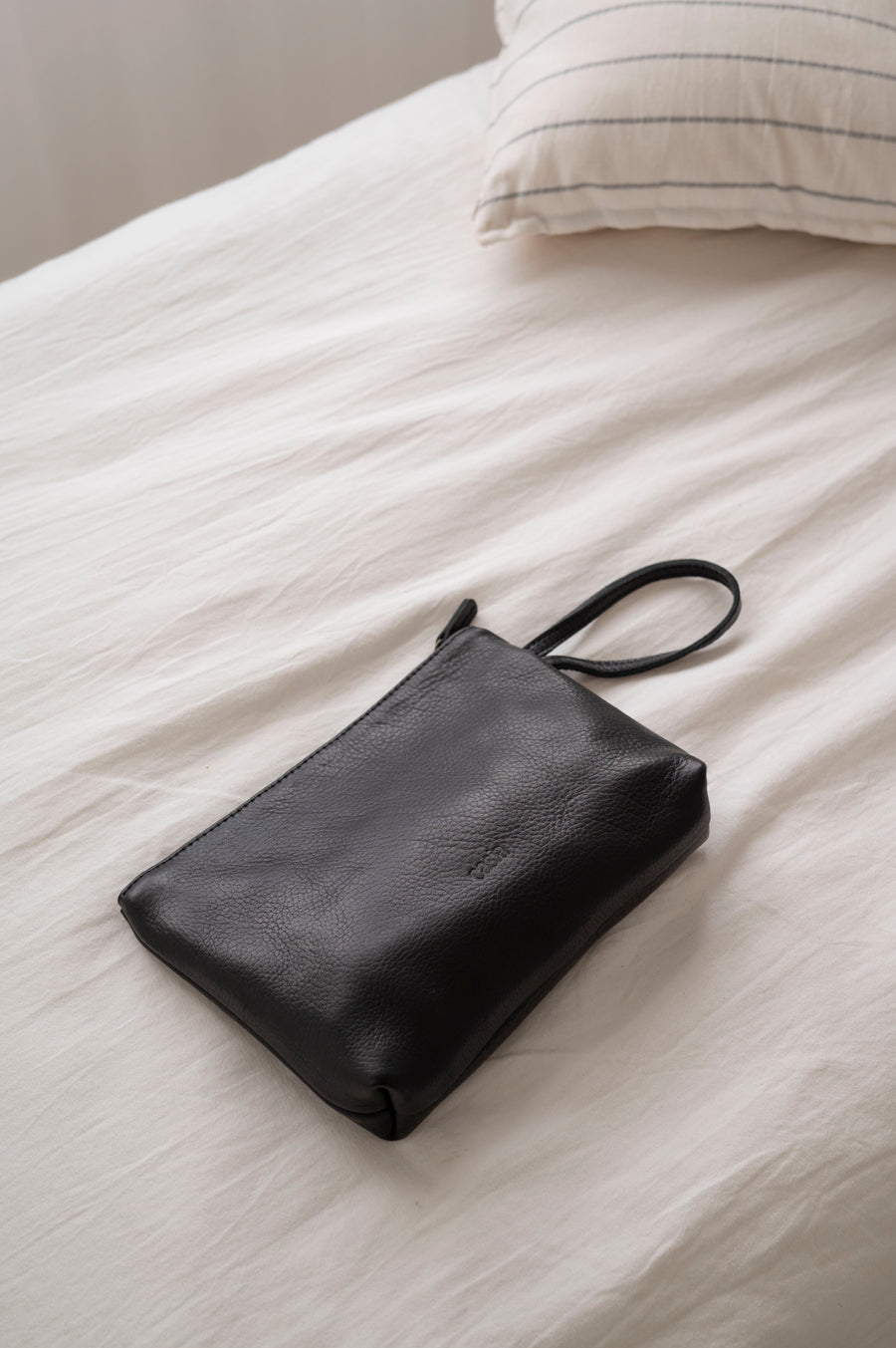 Leather clutch - Mar