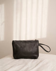 Leather clutch - Mar