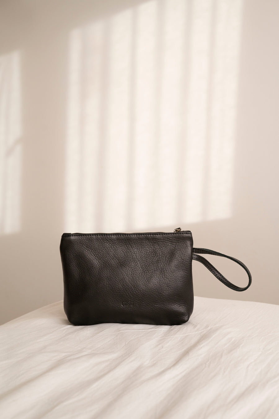 Leather clutch - Mar