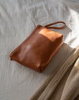 Leather clutch - Mar