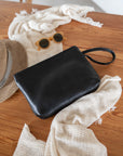 Leather clutch - Mar