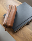 Leather pencil case - Yatay