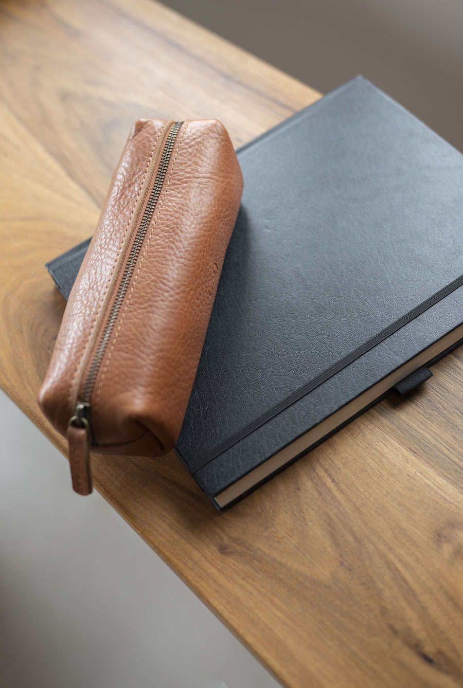 Leather pencil case - Yatay