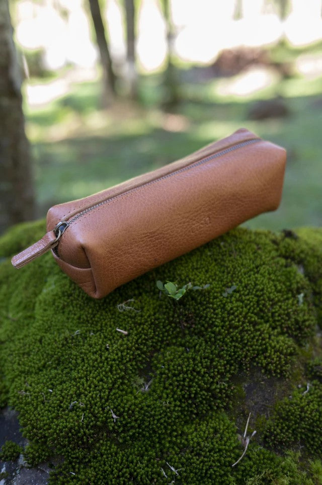 Leather pencil case - Yatay