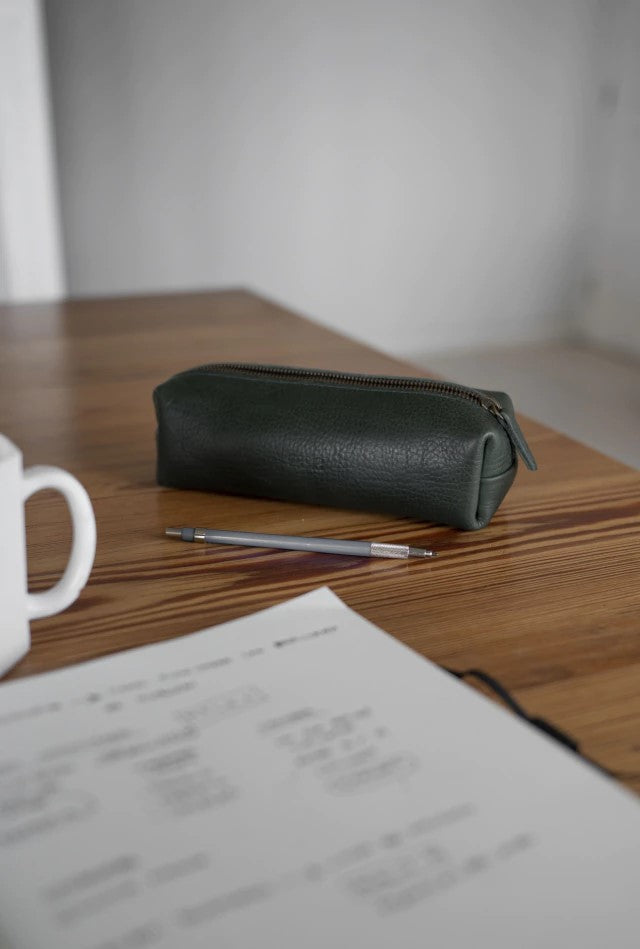 Leather pencil case - Yatay