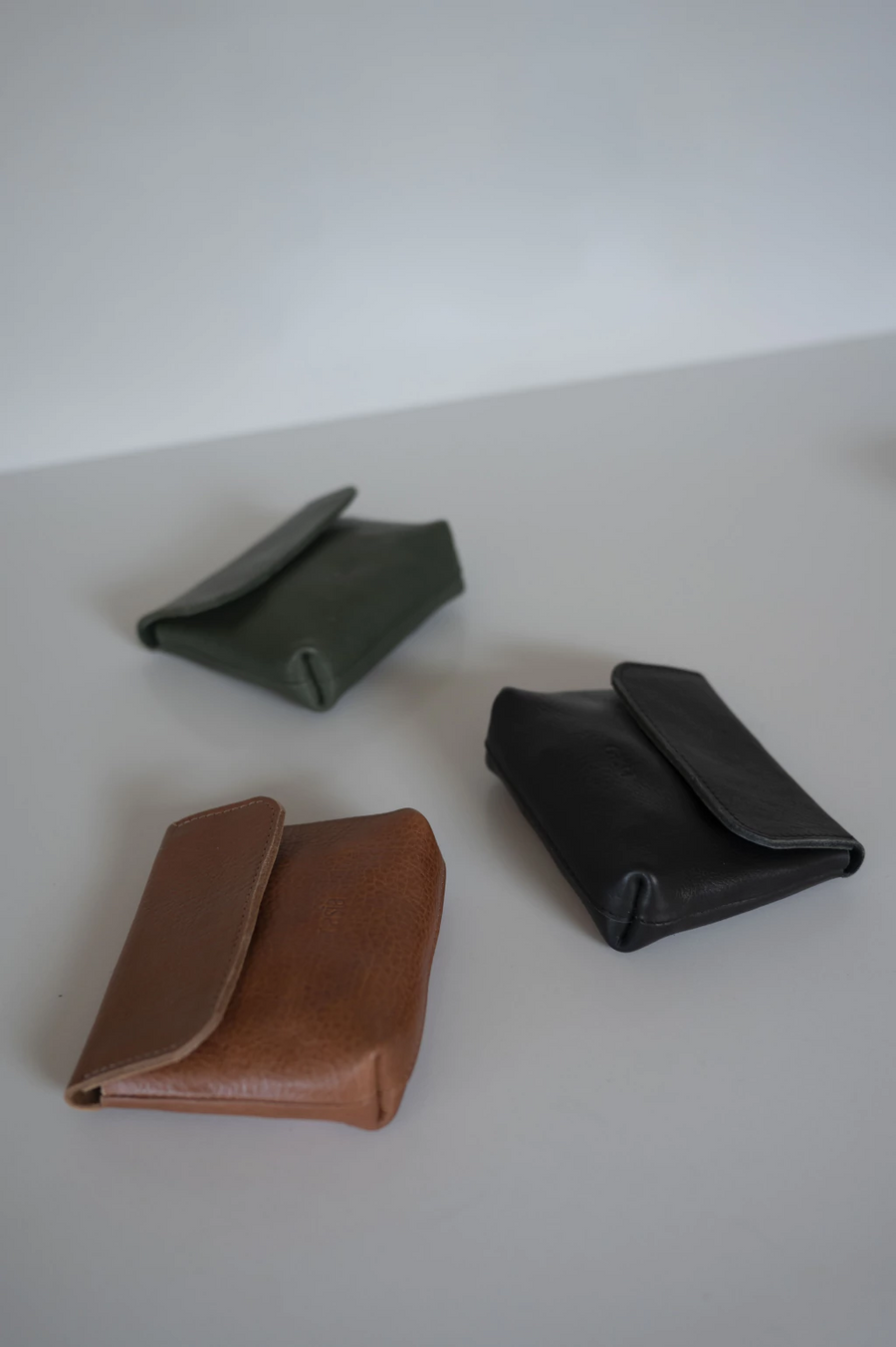 Leather small pouch colors